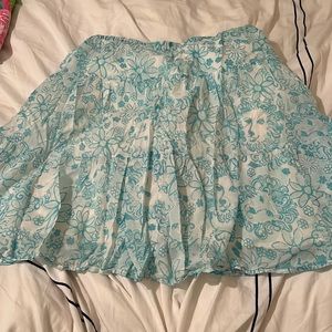 Lilly Pulitzer size 10 light and airy tiered skirt
